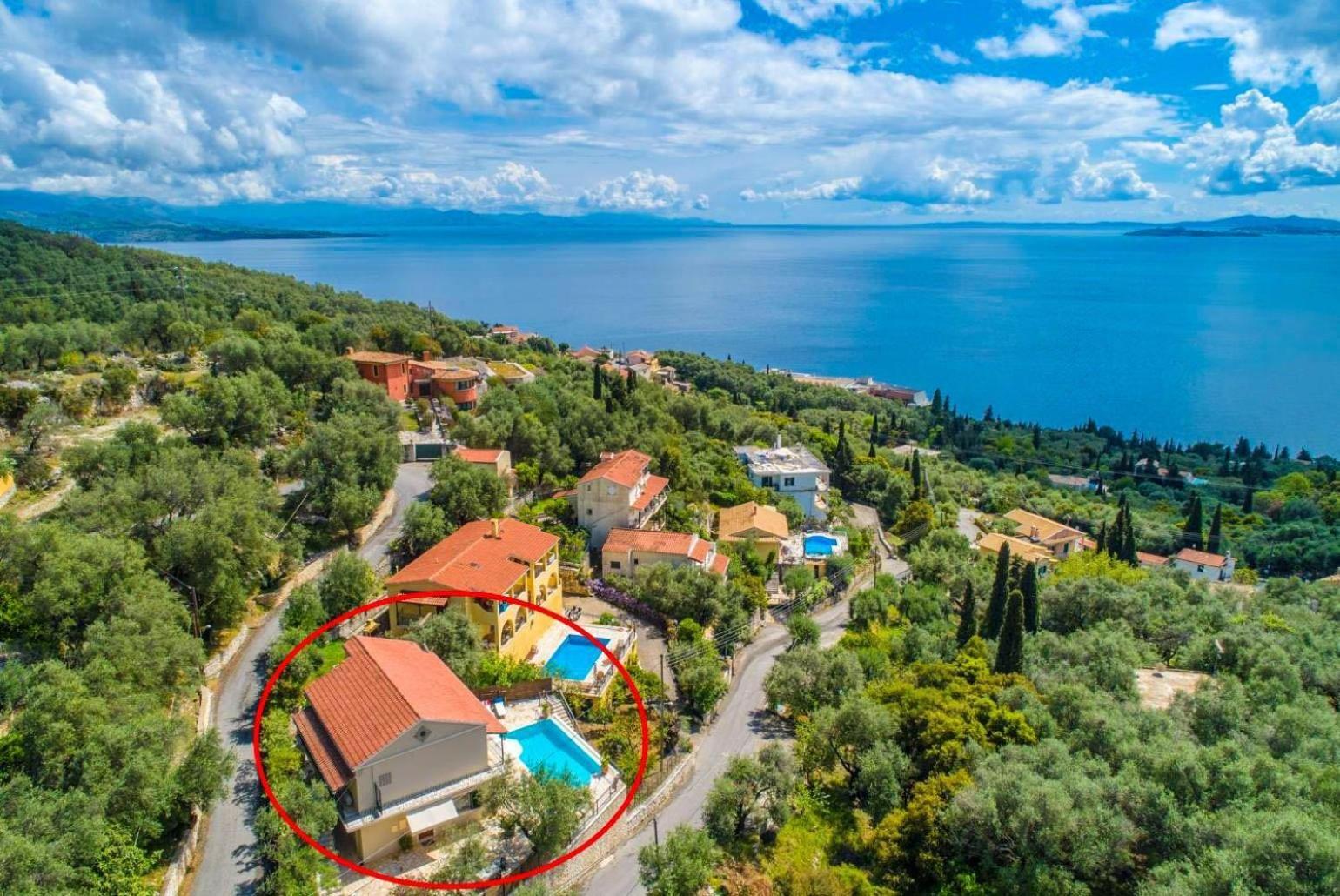 Villa Katerina Katavolos Bagian luar foto