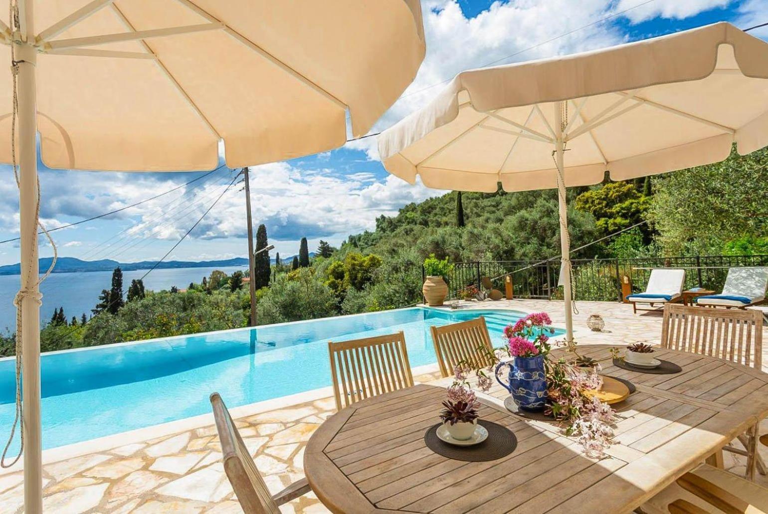 Villa Katerina Katavolos Bagian luar foto