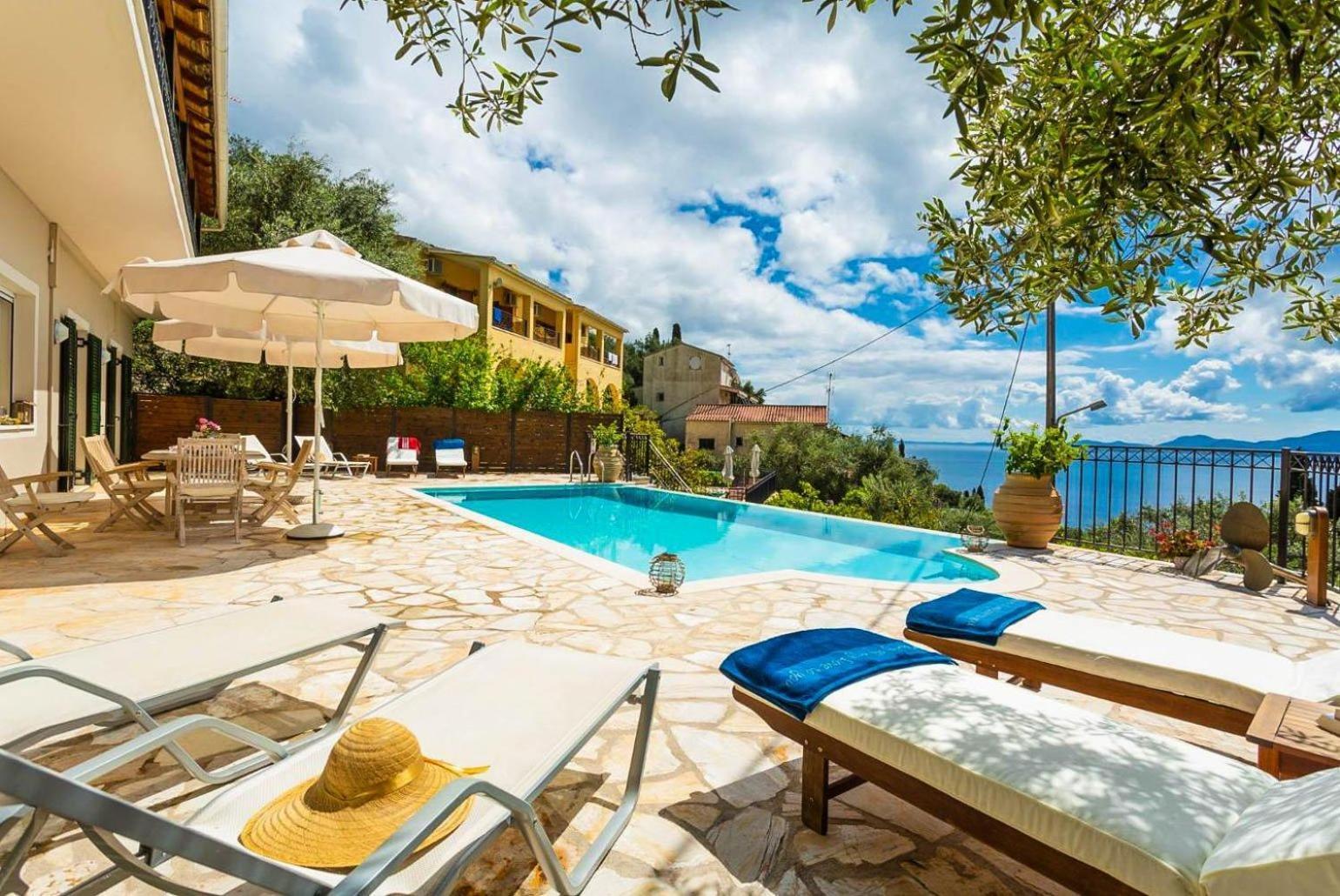 Villa Katerina Katavolos Bagian luar foto
