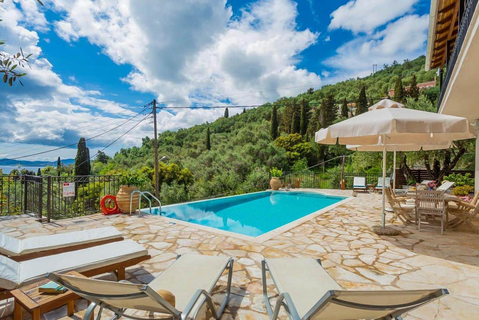 Villa Katerina Katavolos Bagian luar foto