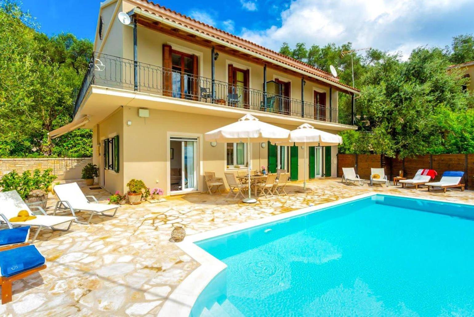 Villa Katerina Katavolos Bagian luar foto
